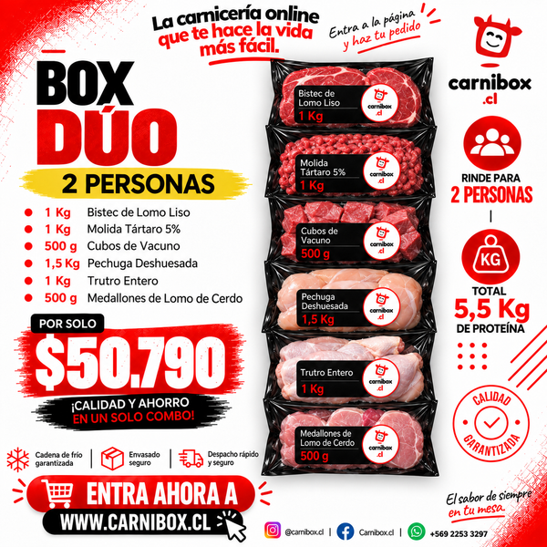 Box Dúo · 2 personas