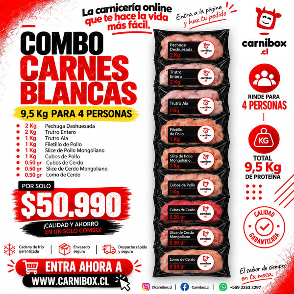 Combo Carnes Blancas · 4 personas