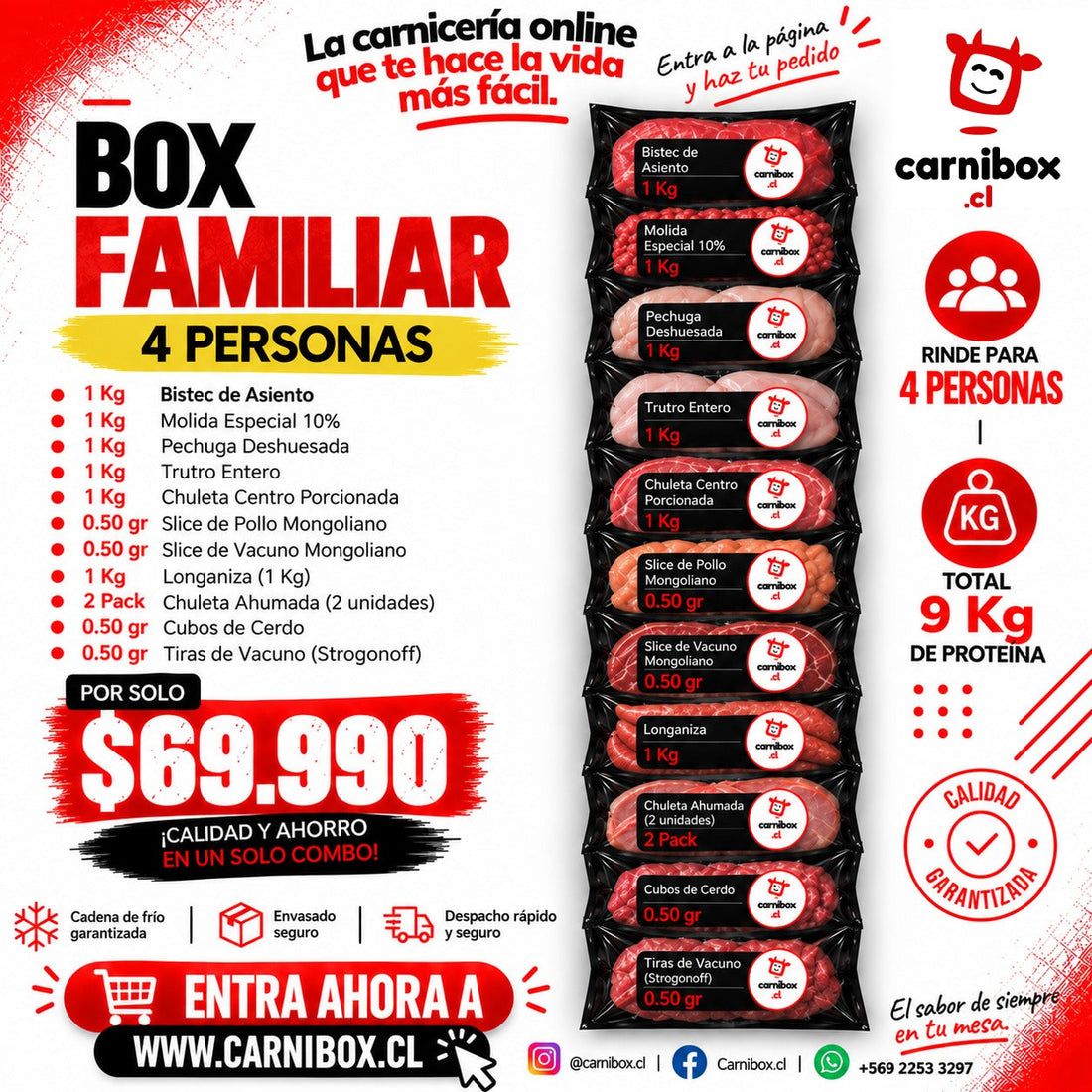 Box Familiar · 4 personas