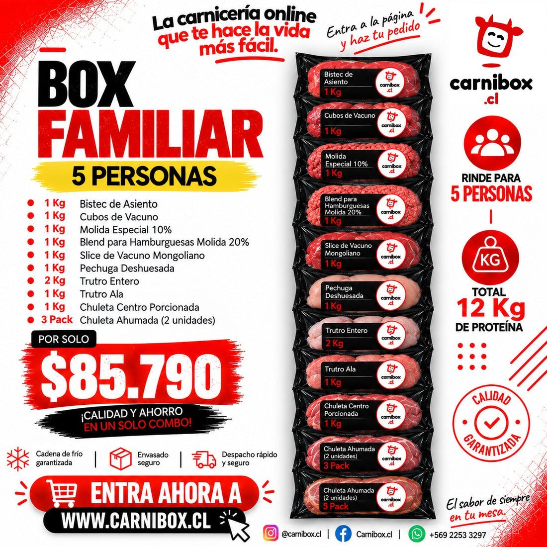 Box Familiar · 5 personas