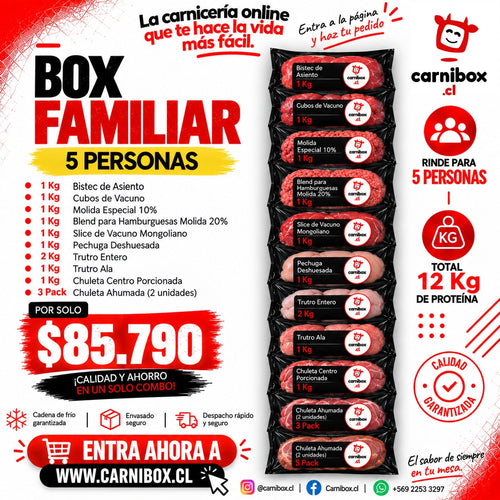 Box Familiar · 5 personas