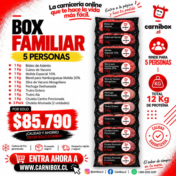 Box Familiar · 5 personas